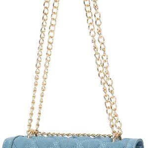 Leather Shoulder Bag Chain Purse for Women - Fashion Crossbody Bags Vintage Snak